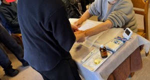 1月22日アロママッサージの様子☆