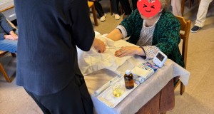 1月22日アロママッサージの様子☆